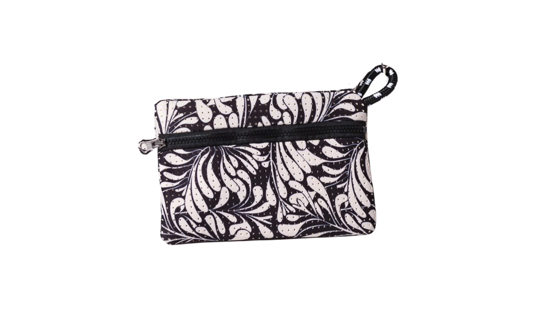 DETACHABLE POUCH PALM BLACK