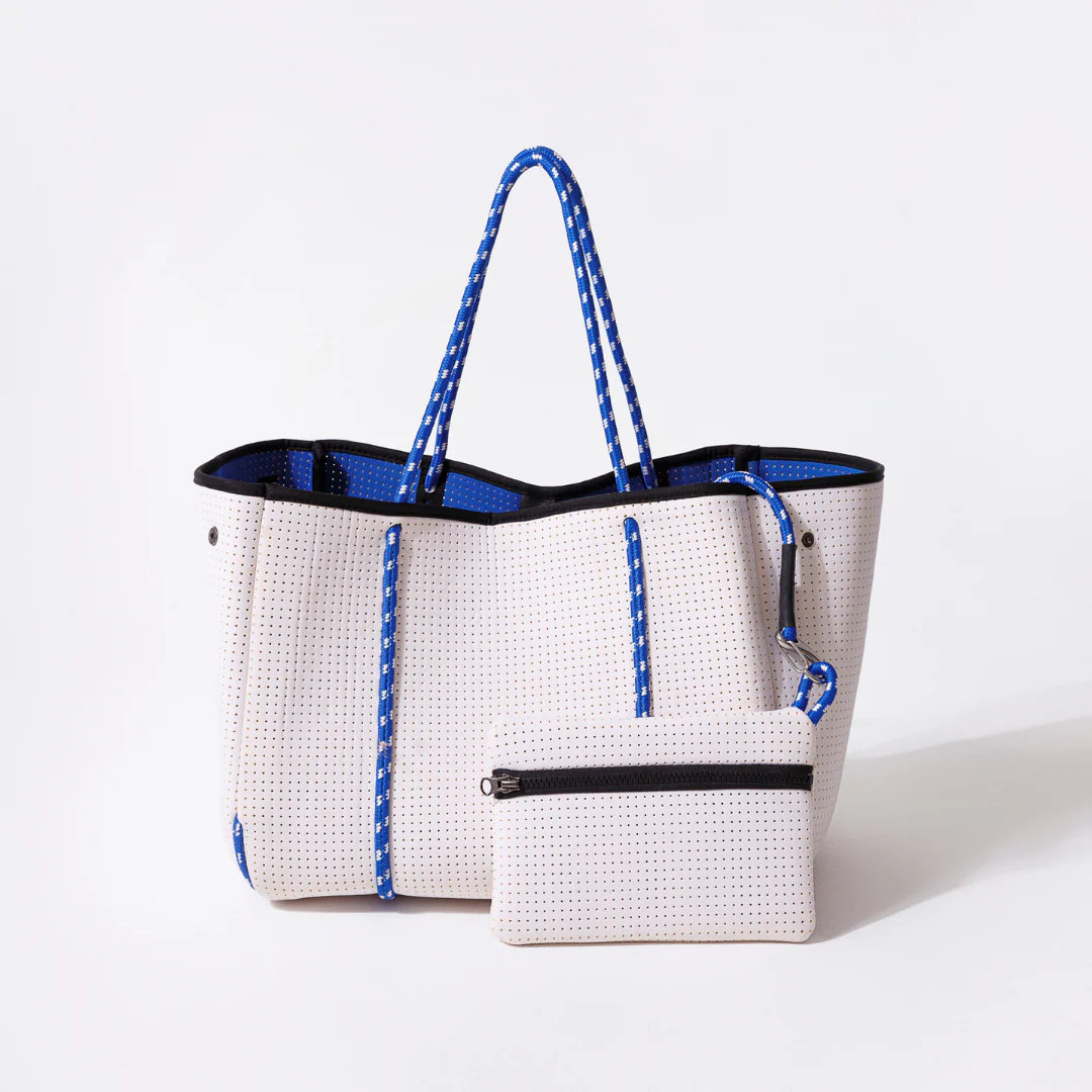 DETACHABLE POUCH WHITE BLUE - Image 2