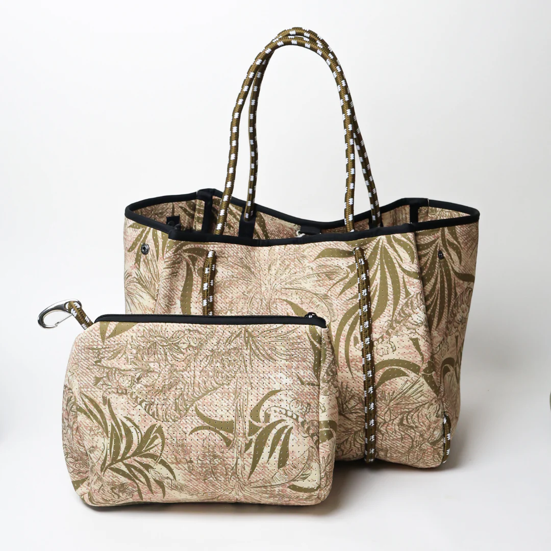 ESSENTIAL POUCH JUNGLE FEVER DENIM BEIGE - Image 3