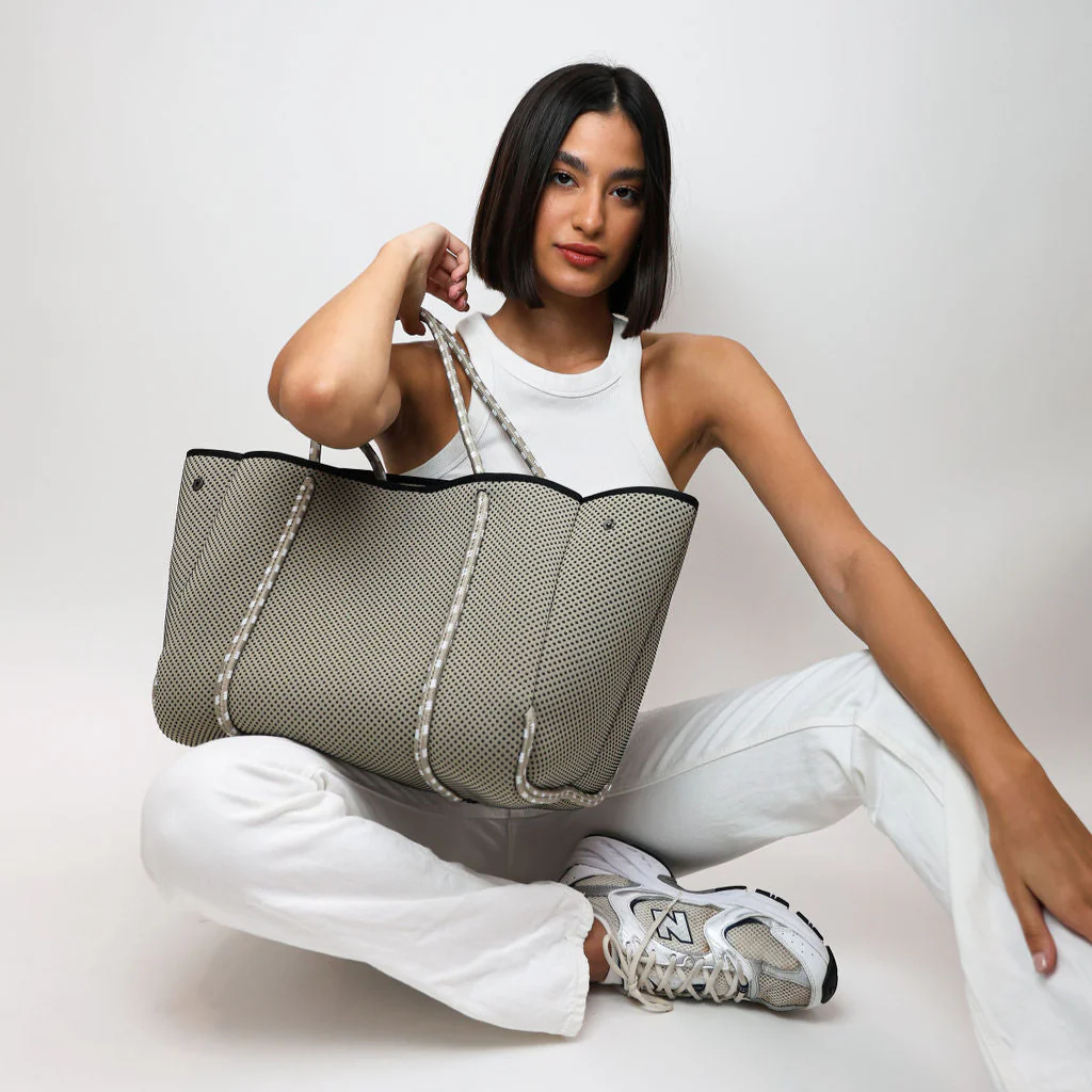 EVERYDAY TOTE DOTTED TAUPE - Image 5