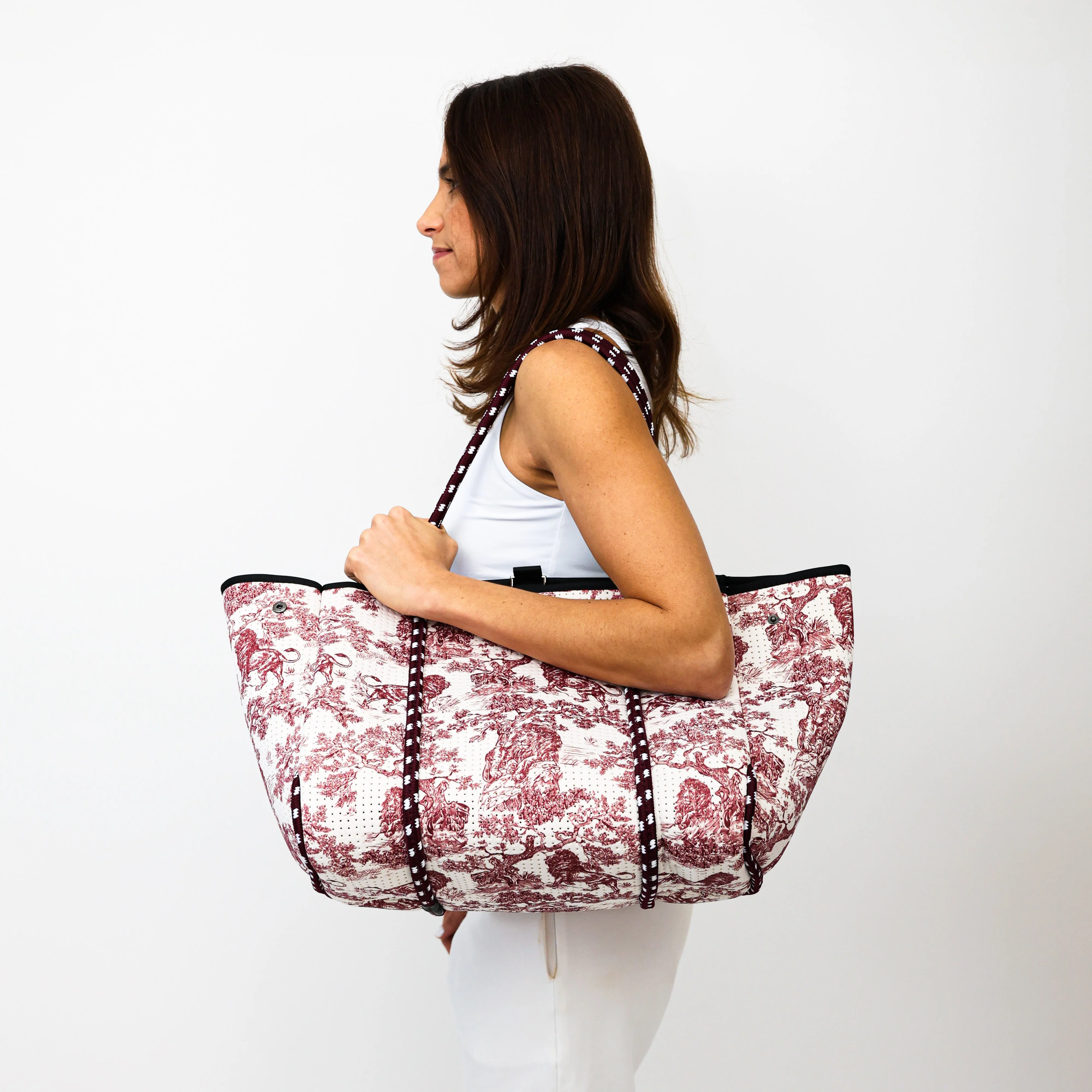 EVERYDAY TOTE LION TOILE - Image 4