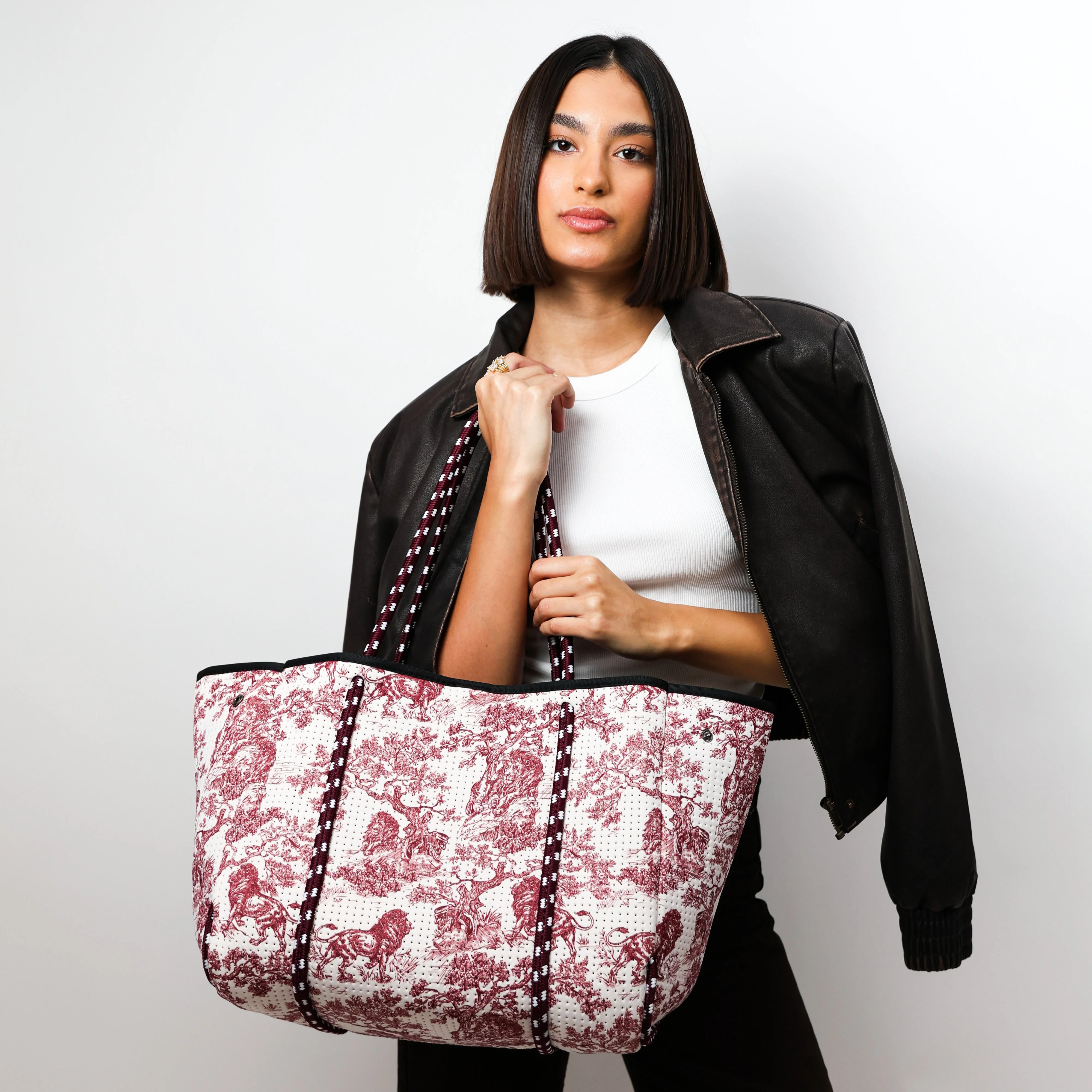 EVERYDAY TOTE LION TOILE - Image 6