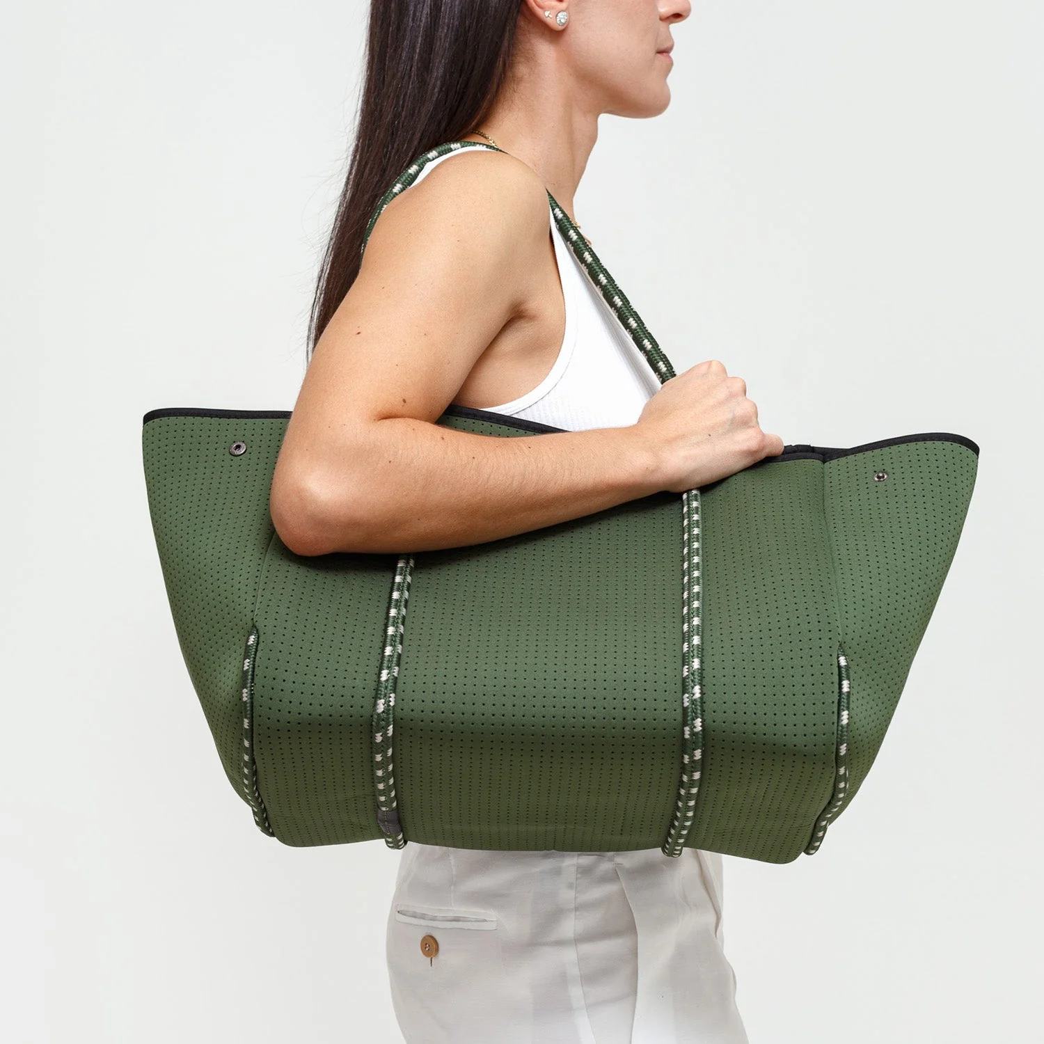 EVERYDAY TOTE MOSS GREEN - Image 6