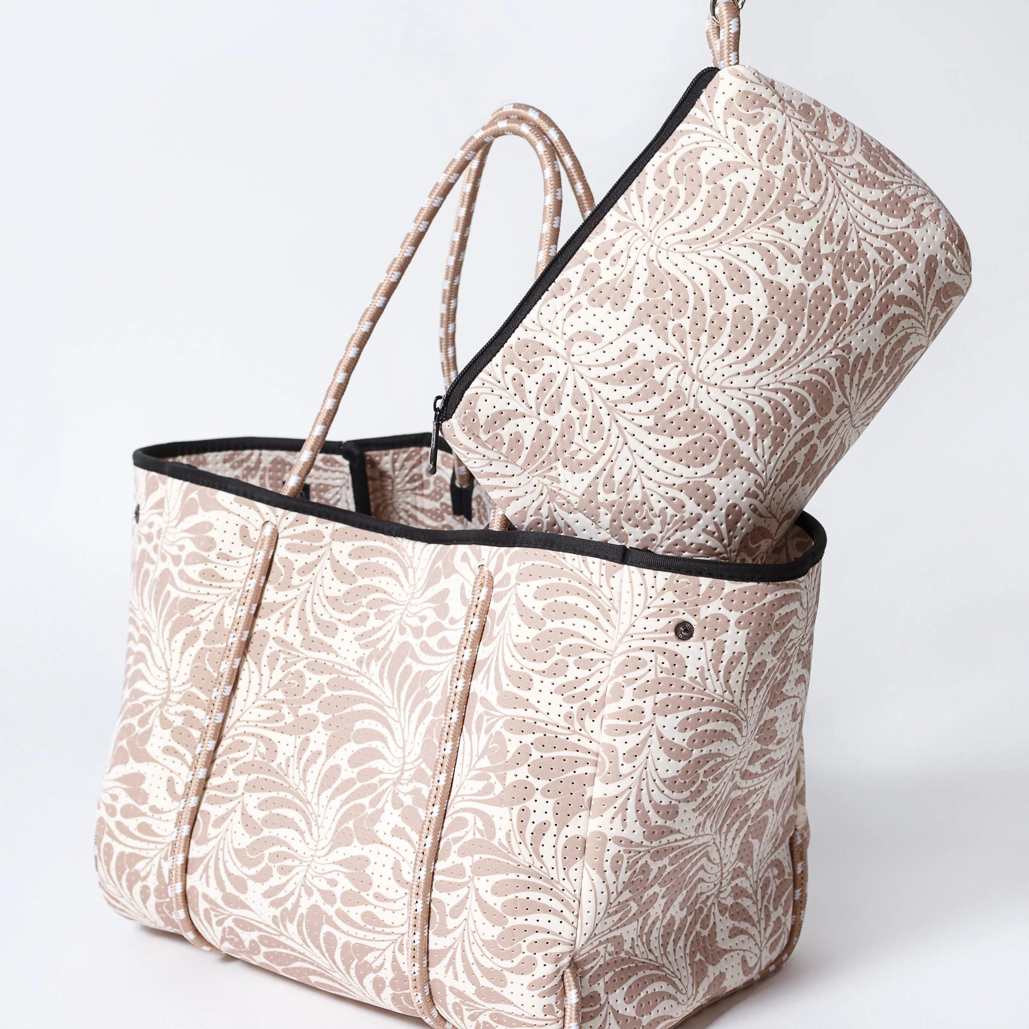 EVERYDAY TOTE PALM DREAMS BEIGE - Image 5