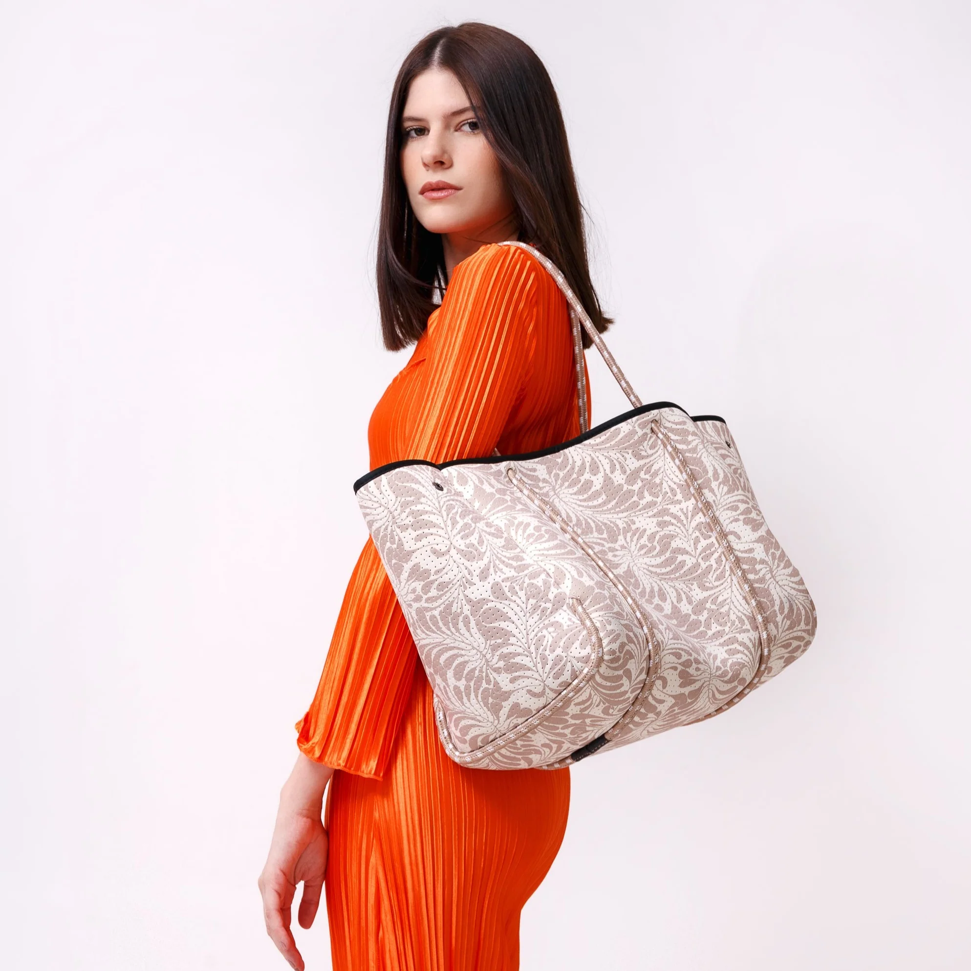 EVERYDAY TOTE PALM DREAMS BEIGE - Image 7