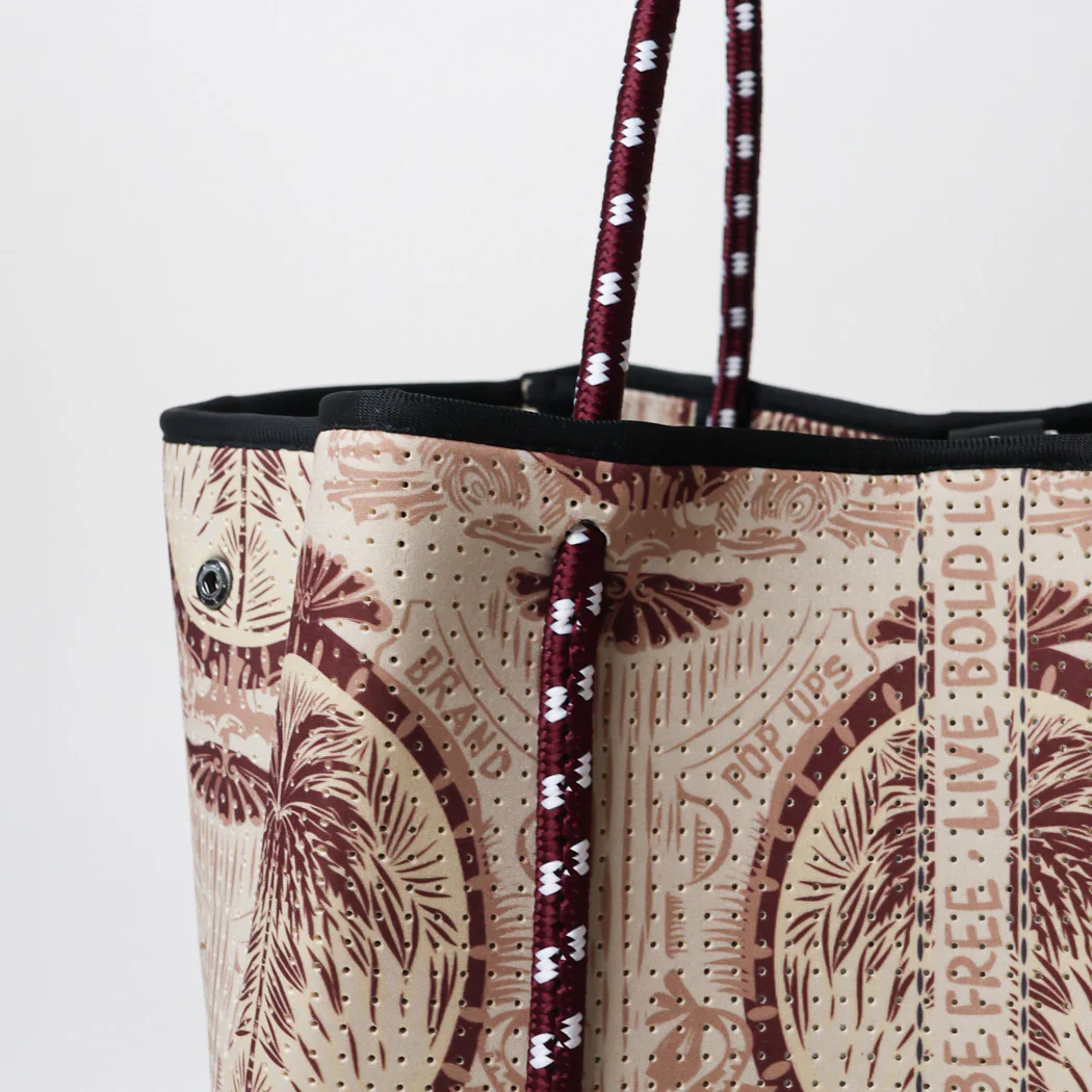 EVERYDAY TOTE POP UPS SCARF BEIGE - Image 5