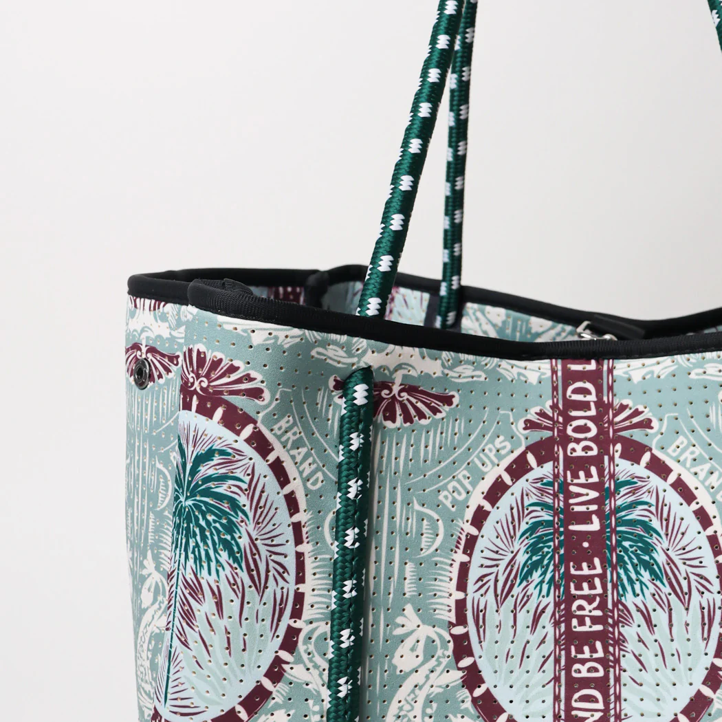 EVERYDAY TOTE POP UPS SCARF GREEN - Image 5