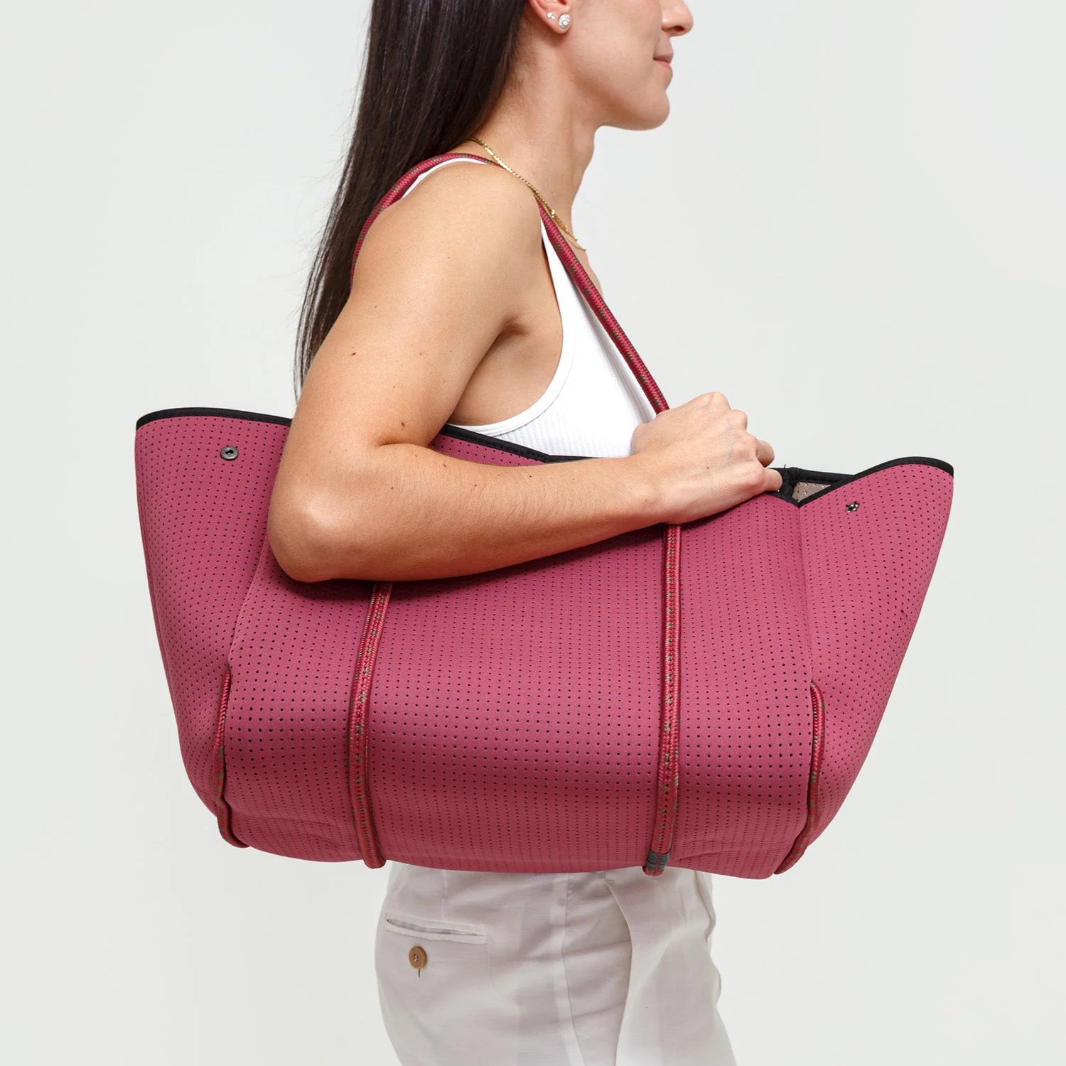 EVERYDAY TOTE SOFT PLUM - Image 5
