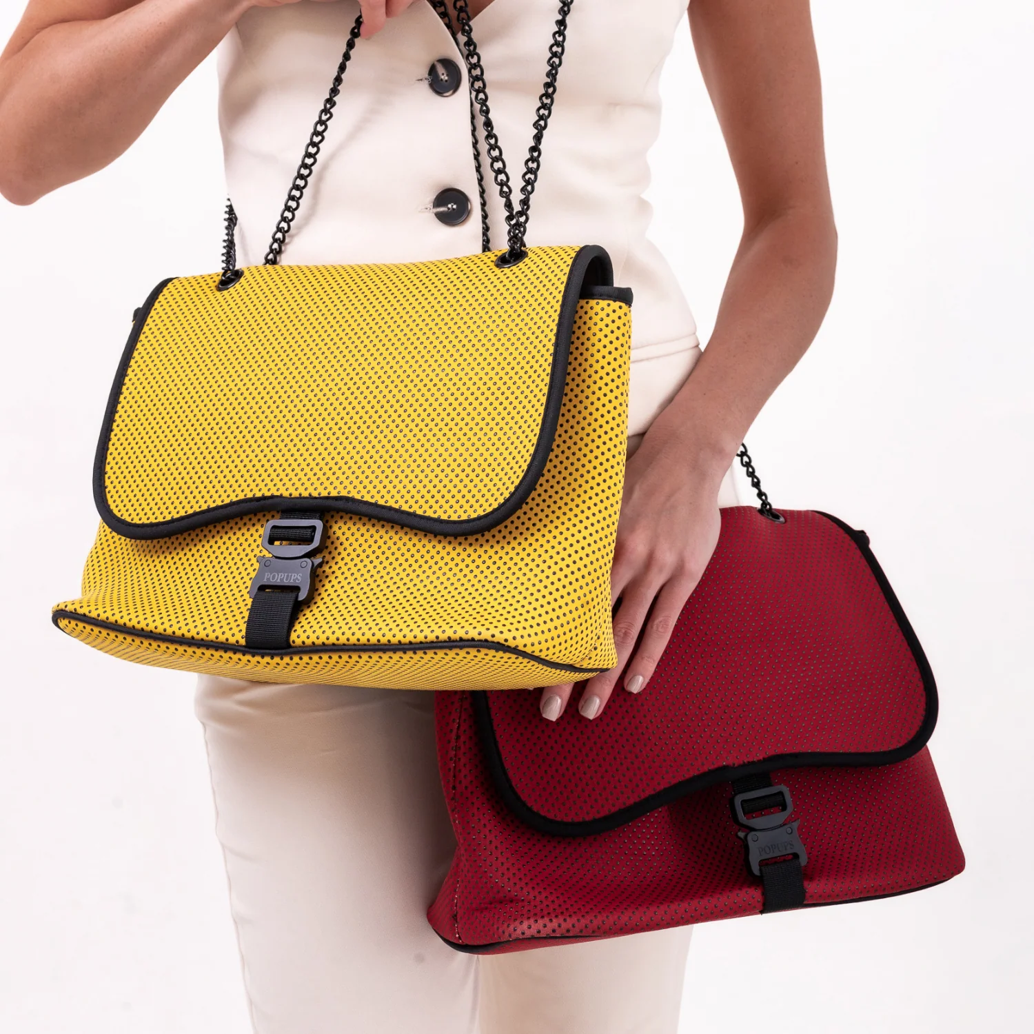 FLAP CROSSBODY RED - Image 3