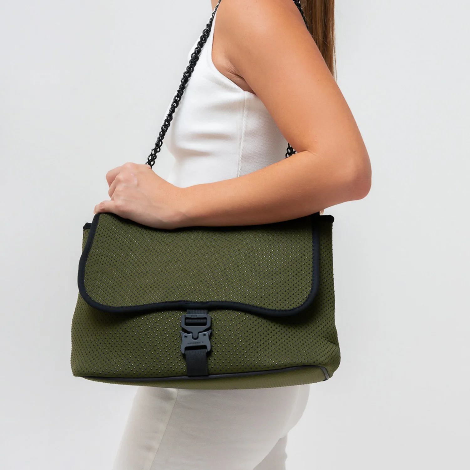 FLAP CROSSBODY SAFARI GREEN - Image 5