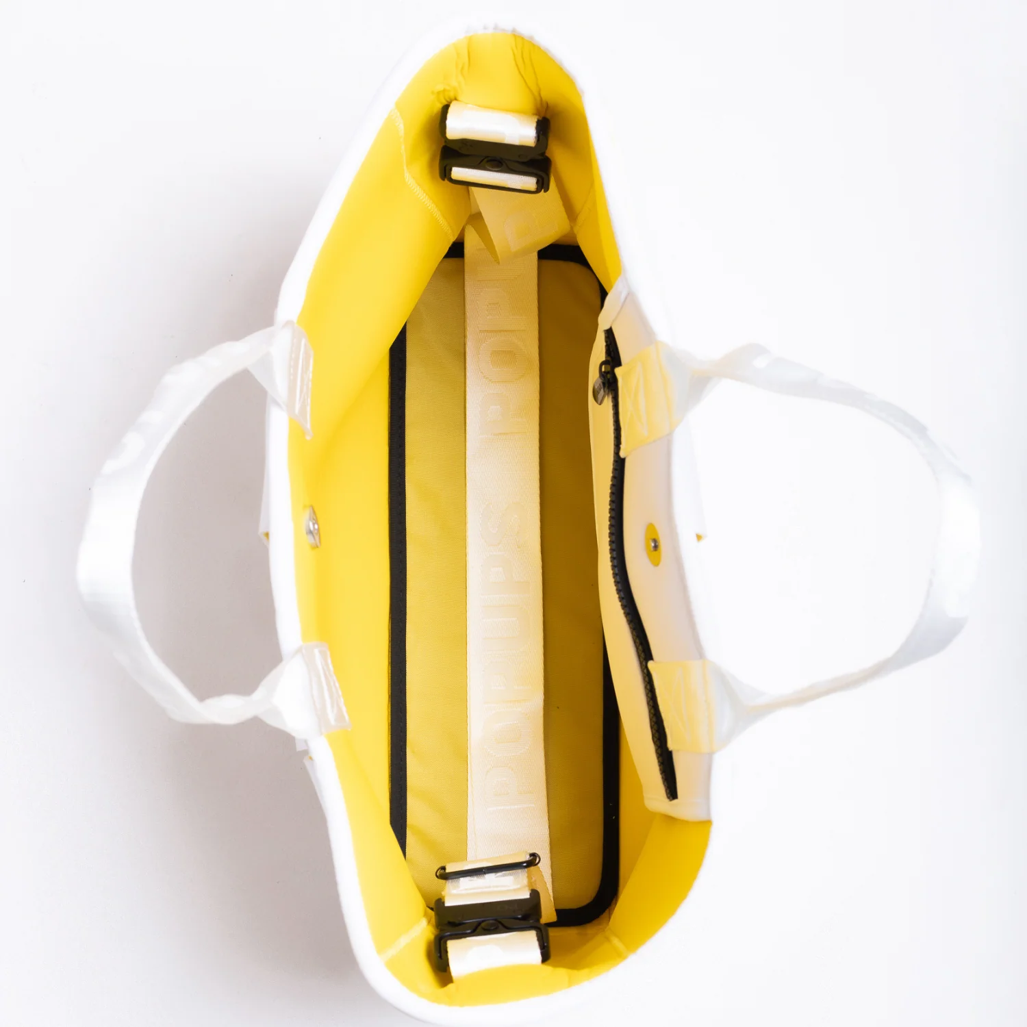 ICON TOTE WHITE YELLOW - Image 4