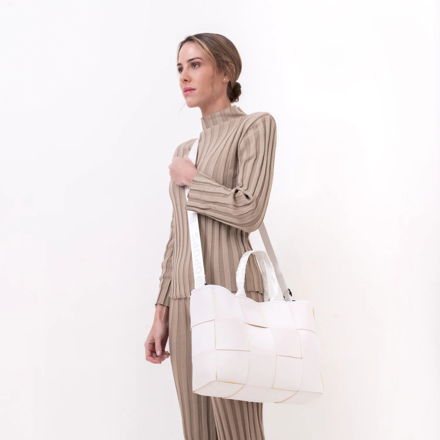 ICON TOTE WHITE YELLOW - Image 5