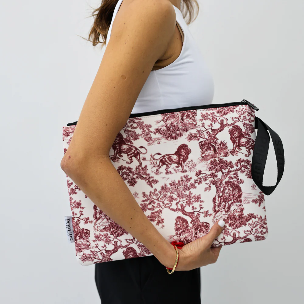 LAPTOP SLEEVE LION TOILE - Image 2