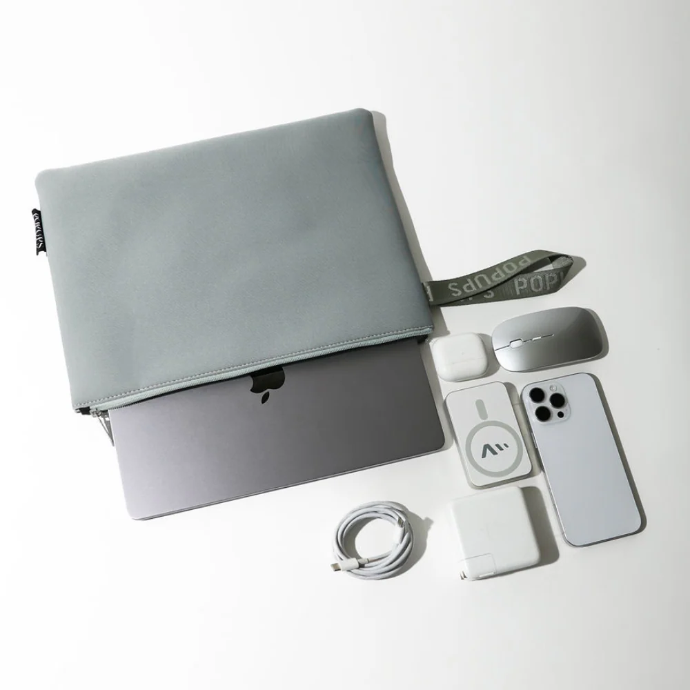 LAPTOP SLEEVE STONE GREY - Image 7
