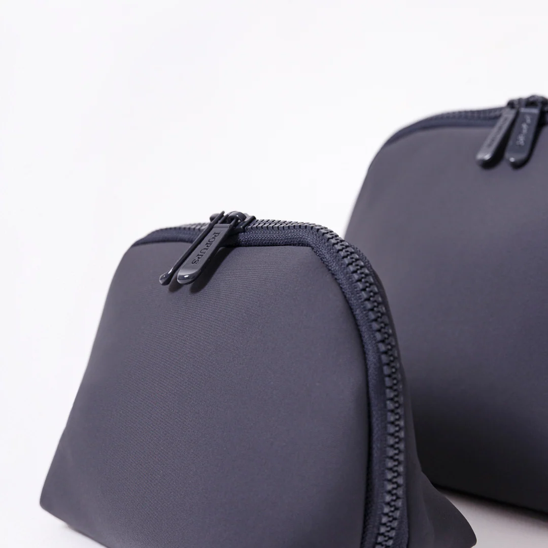MAKEUP POUCH SET GREY - Image 4