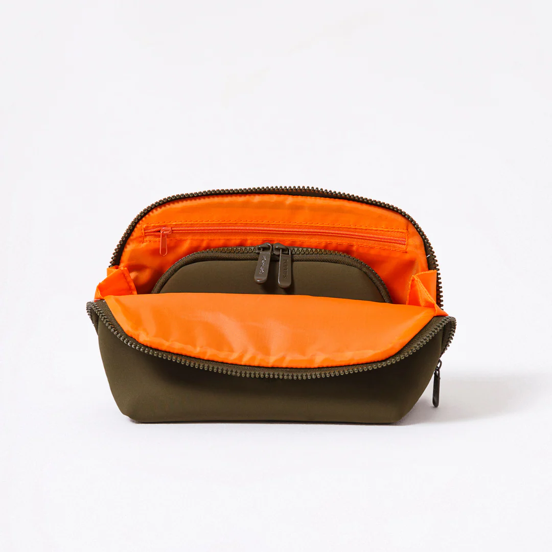MAKEUP POUCH SET SAFARI GREEN - Image 4