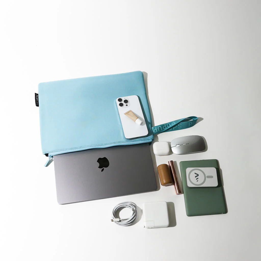 LAPTOP SLEEVE SKY BLUE - Image 6