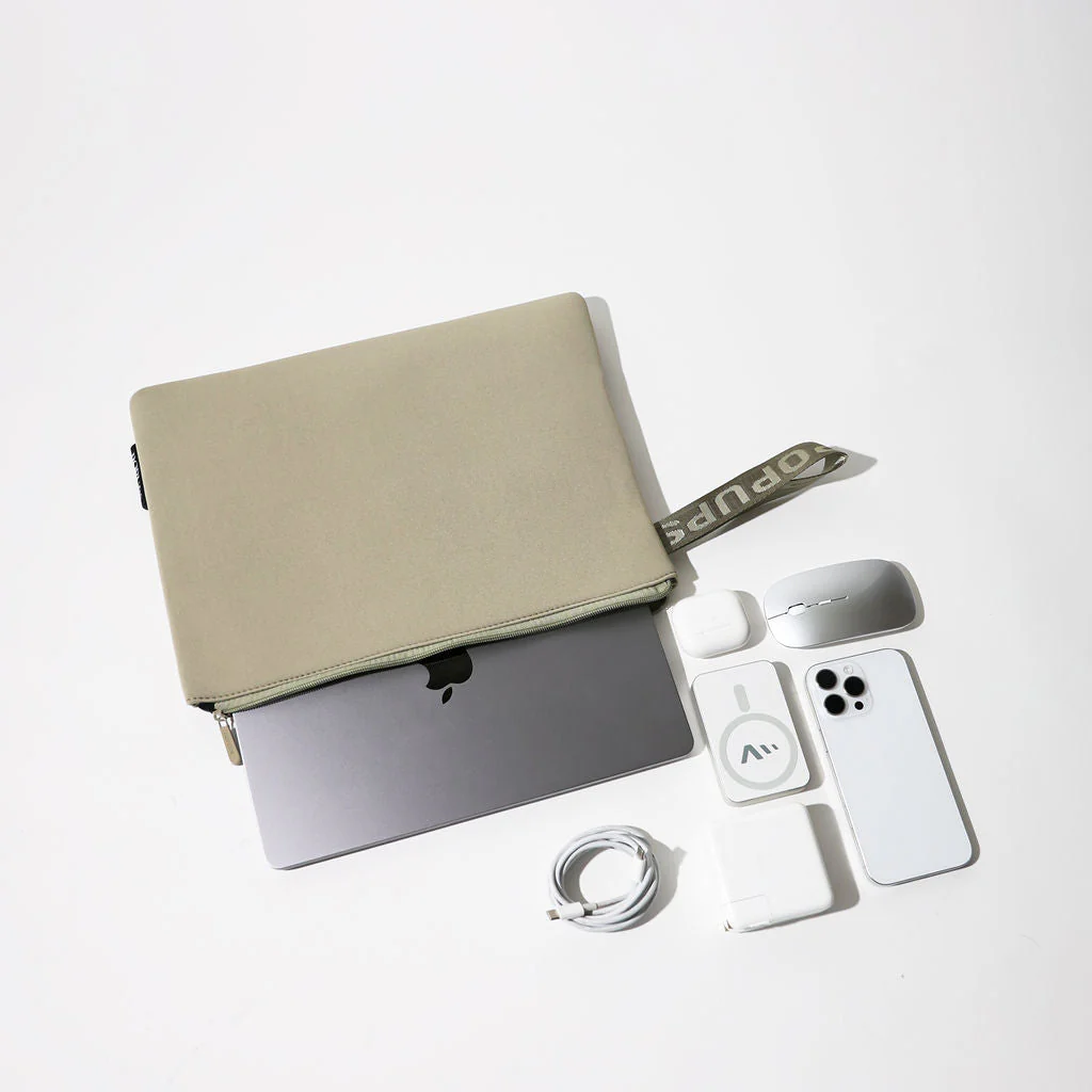 LAPTOP SLEEVE TAUPE - Image 6