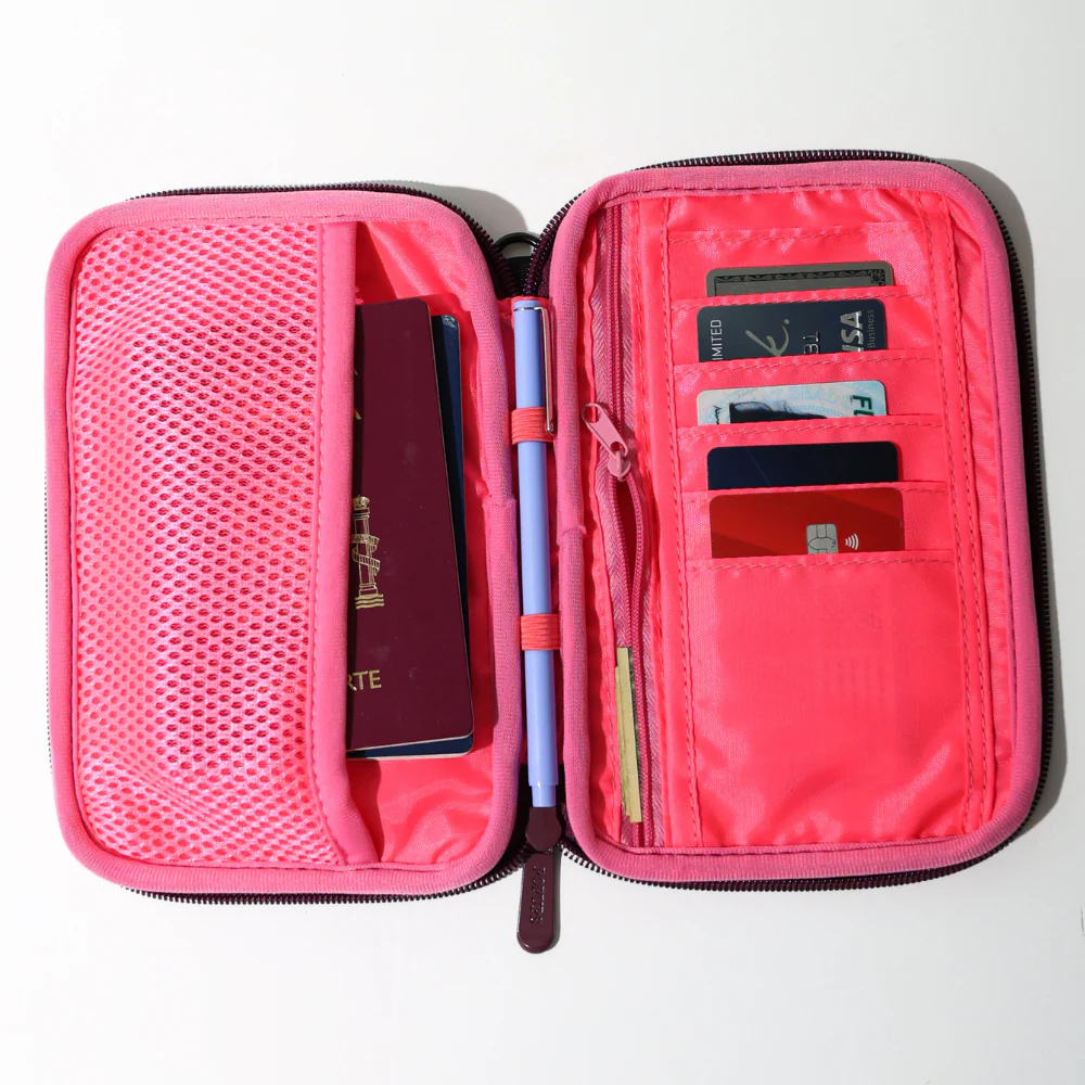 PASSPORT WALLET BERRY - Image 7