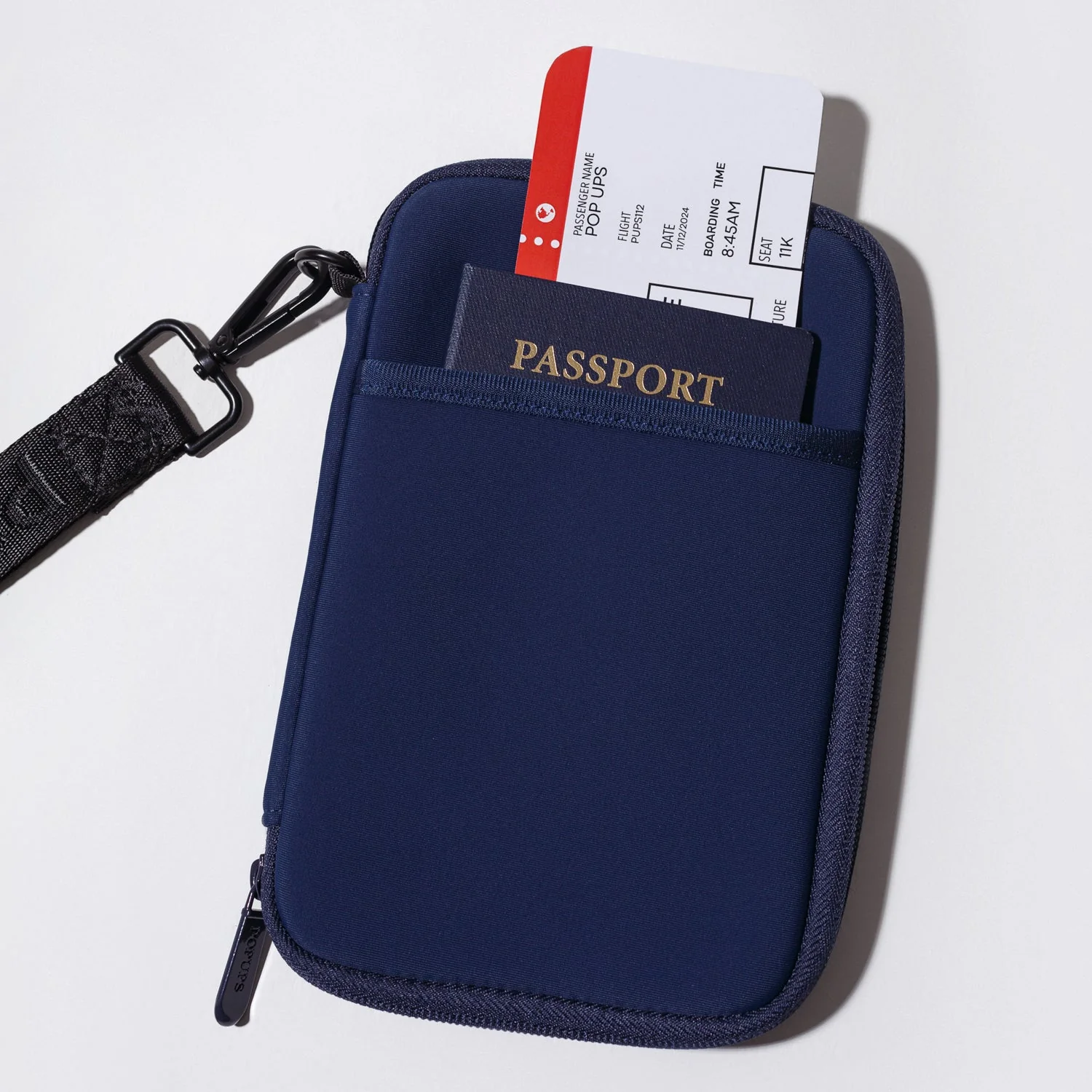 PASSPORT WALLET DEEP BLUE - Image 5