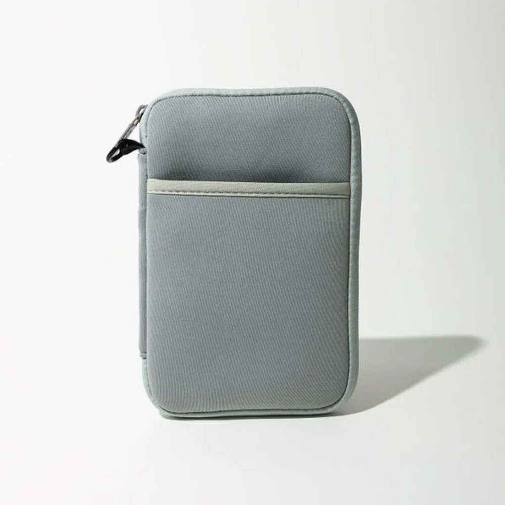 PASSPORT WALLET STONE GREY - Image 3