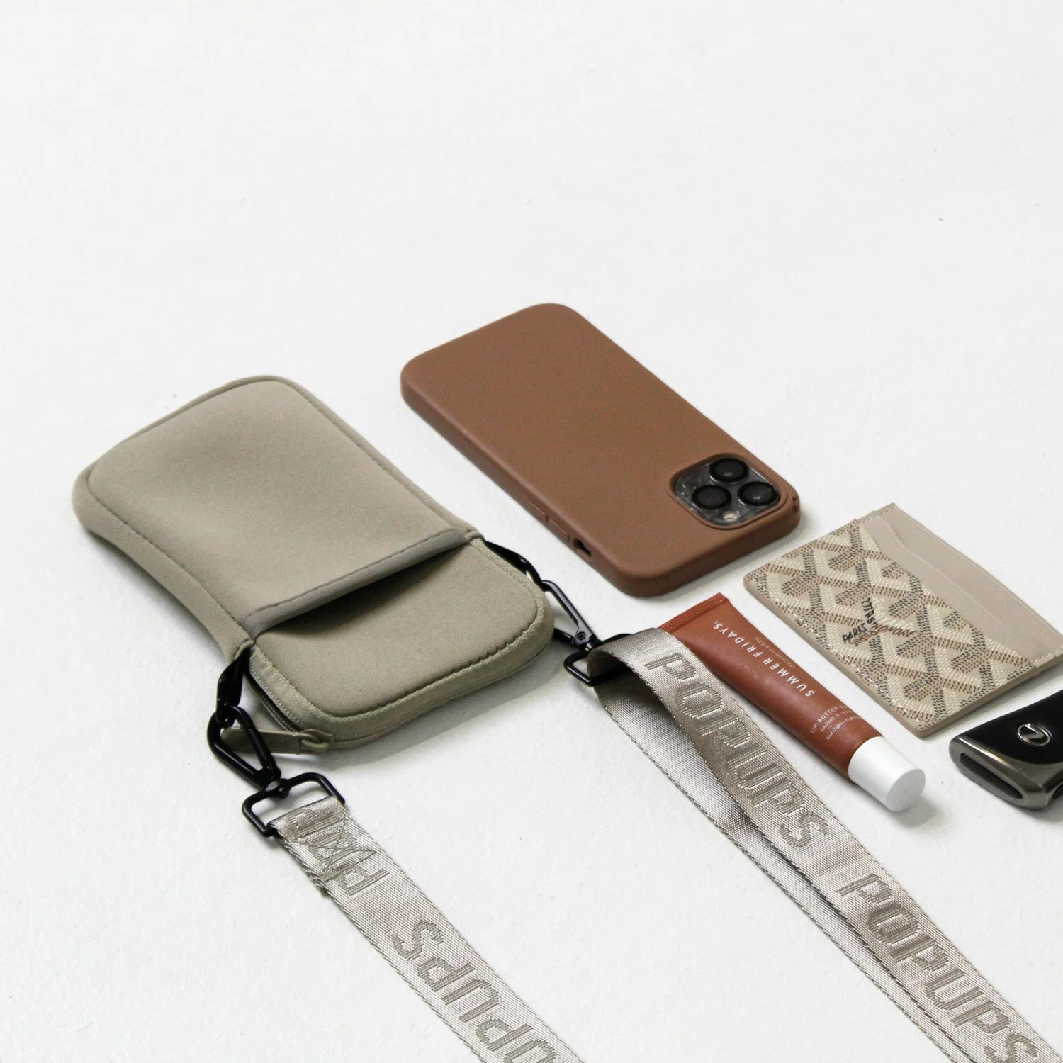 PHONE BAG TAUPE - Image 4