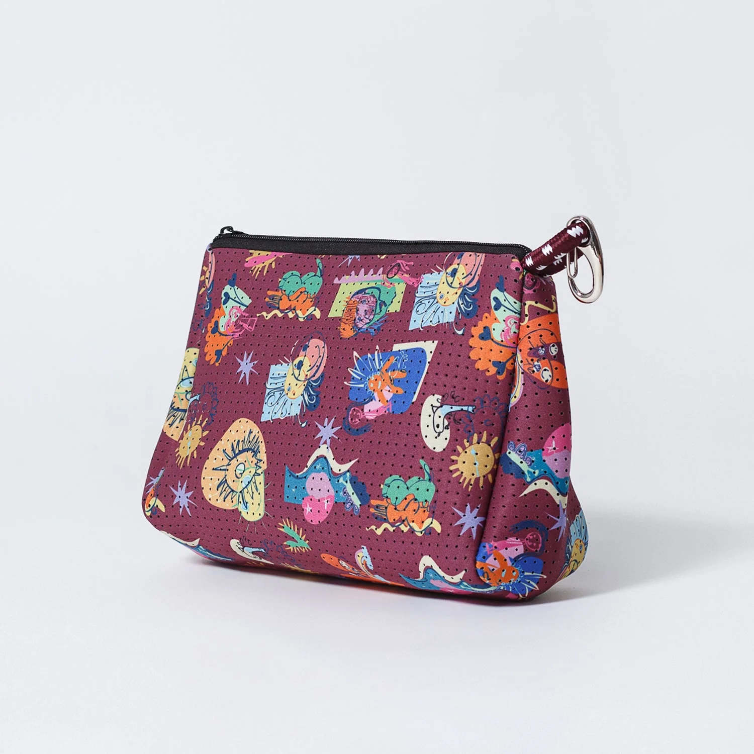 CONSTRUYENDO FUTURO BURGUNDY BASIC SET - EVERYDAY TOTE AND POUCH - Image 2
