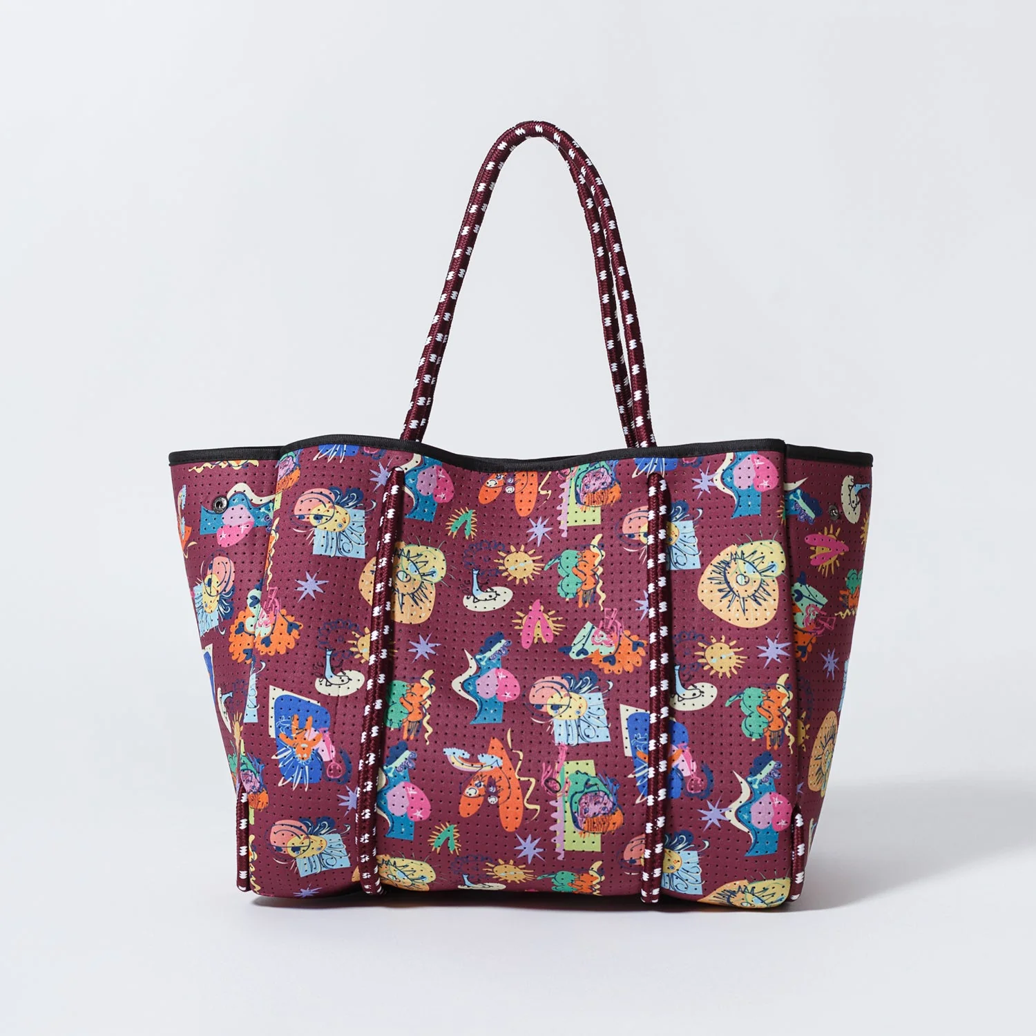 CONSTRUYENDO FUTURO BURGUNDY BASIC SET - EVERYDAY TOTE AND POUCH - Image 3
