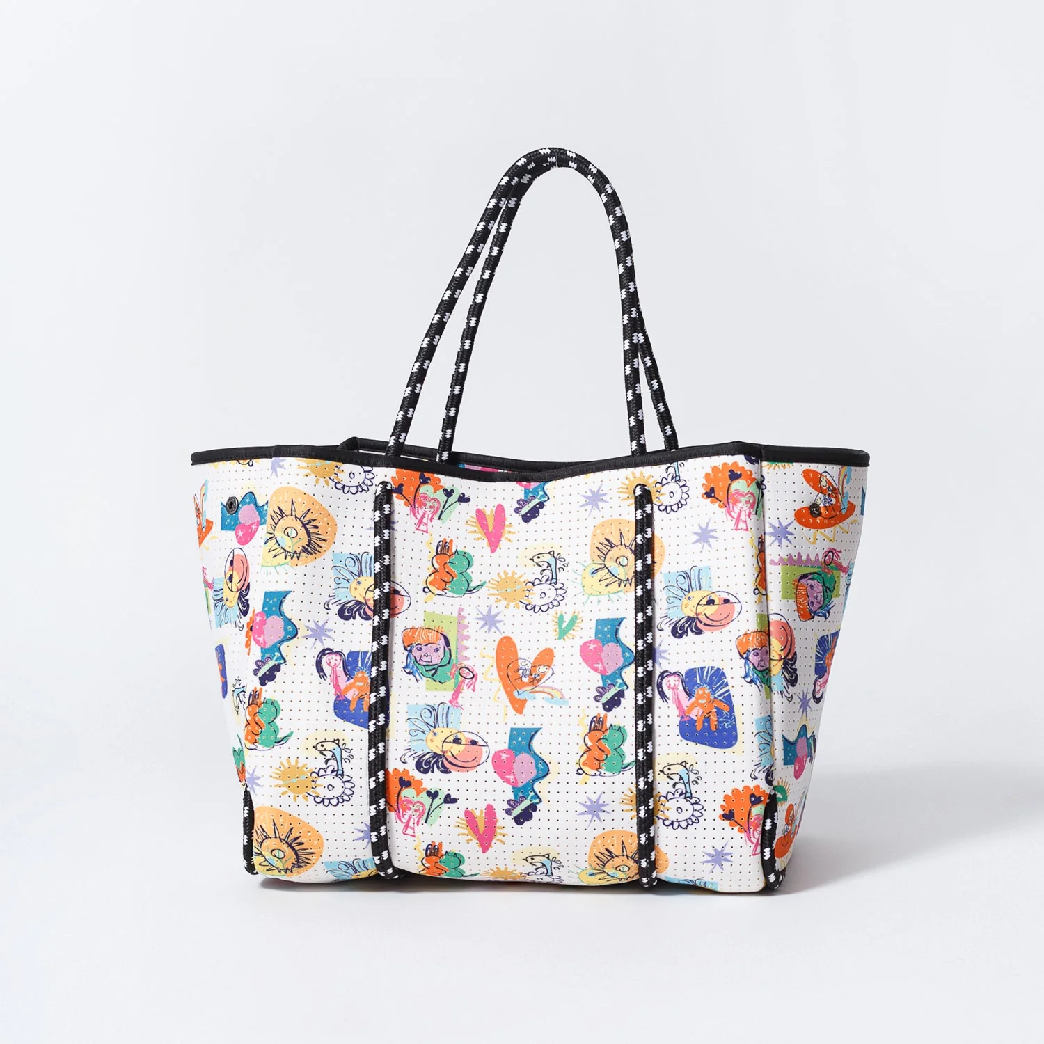 CONSTRUYENDO FUTUROS WHITE BASIC SET - EVERYDAY TOTE AND POUCH - Image 3