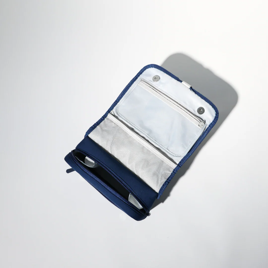 TOILETRY BAG DEEP BLUE - Image 5