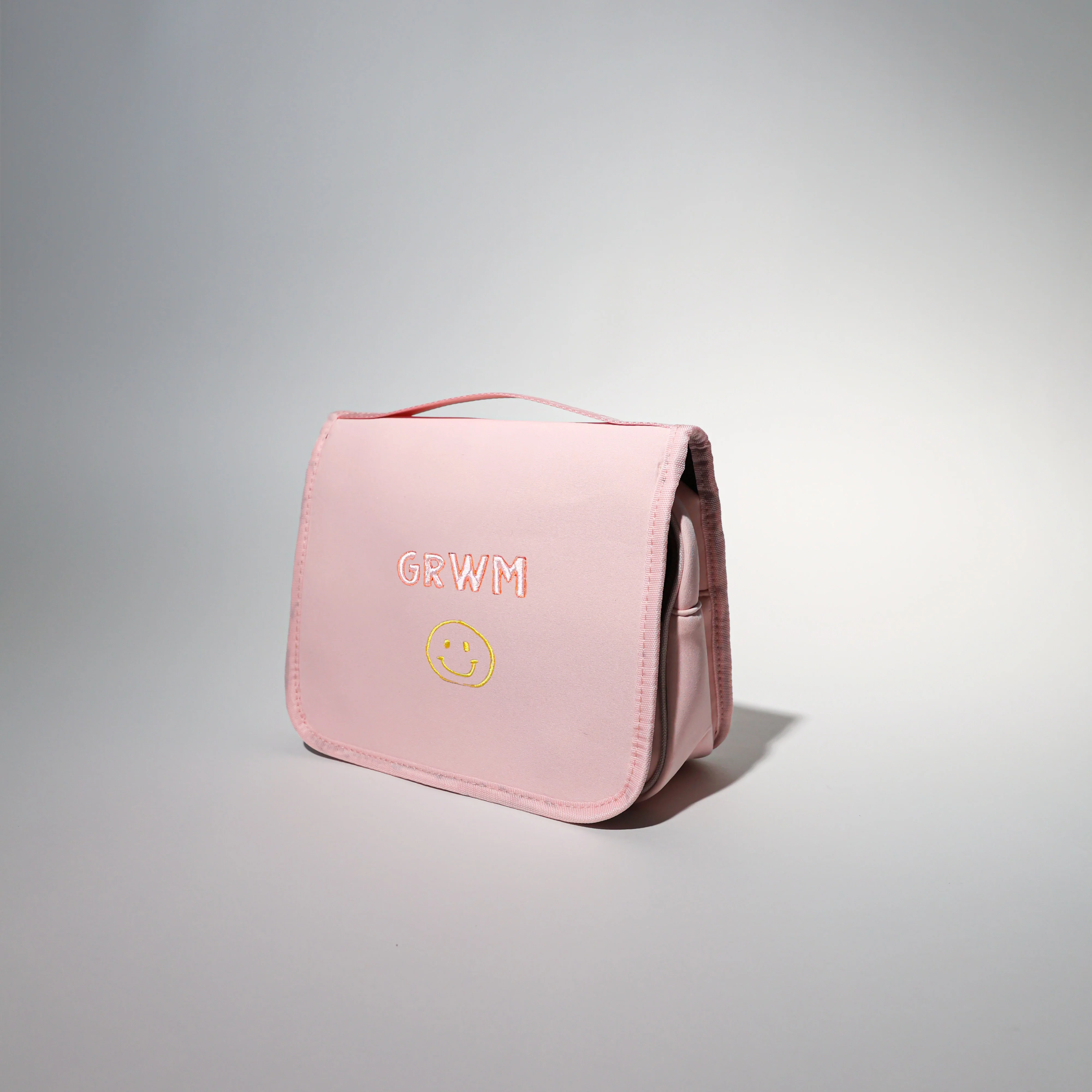 TOILETRY BAG PRETTY PINK - GRWM + HAPPY FACE - Image 3