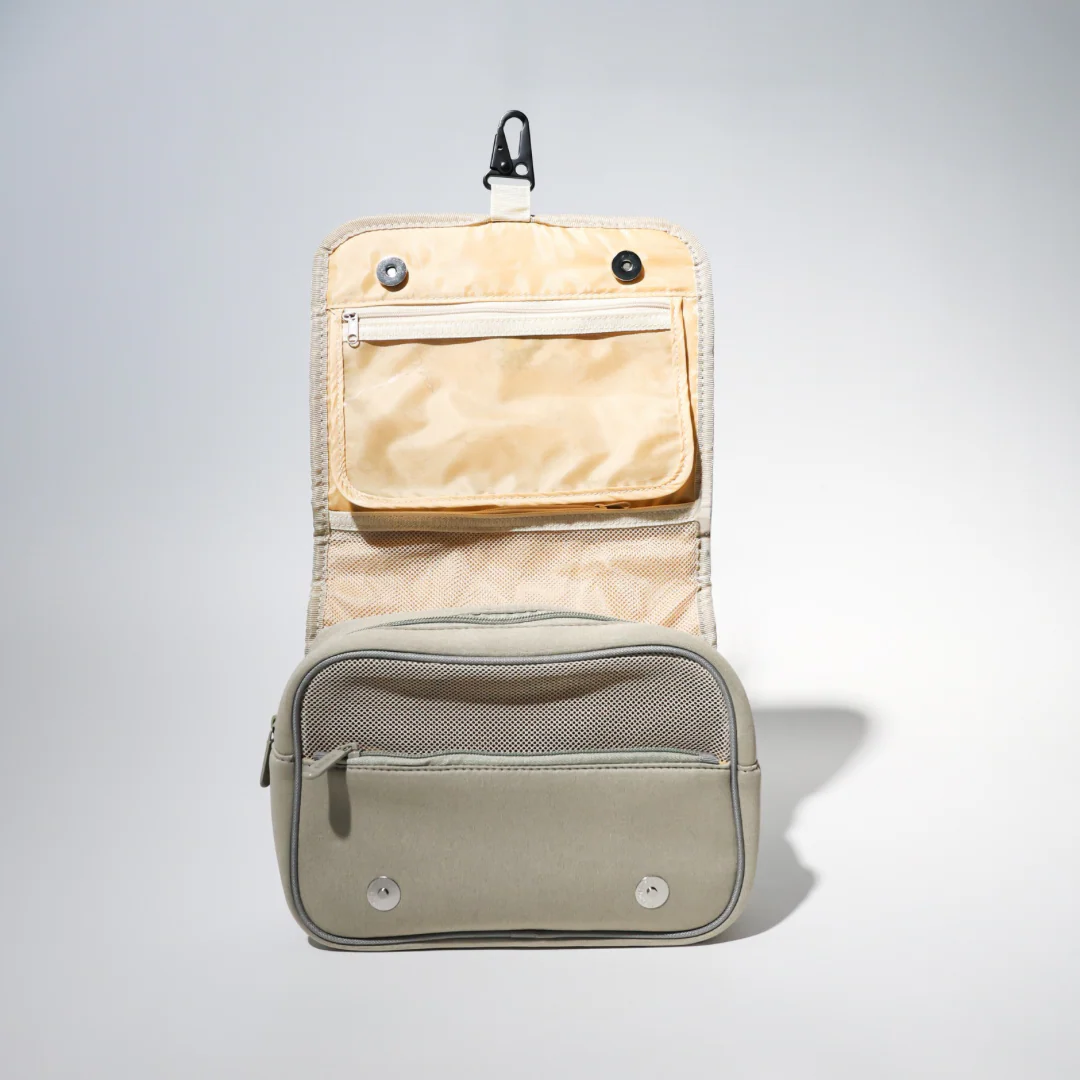 TOILETRY BAG TAUPE - Image 5